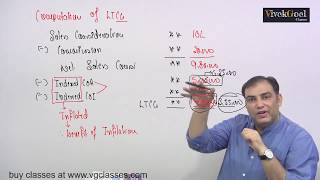 Capital Gains Calculation with NEW CII - AY 2018-19