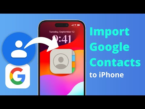 [3 Ways] How to Import Google Contacts to iPhone iOS 17