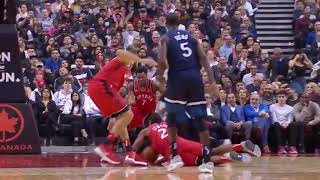 Kawhi's instincts takeover with no-look steal