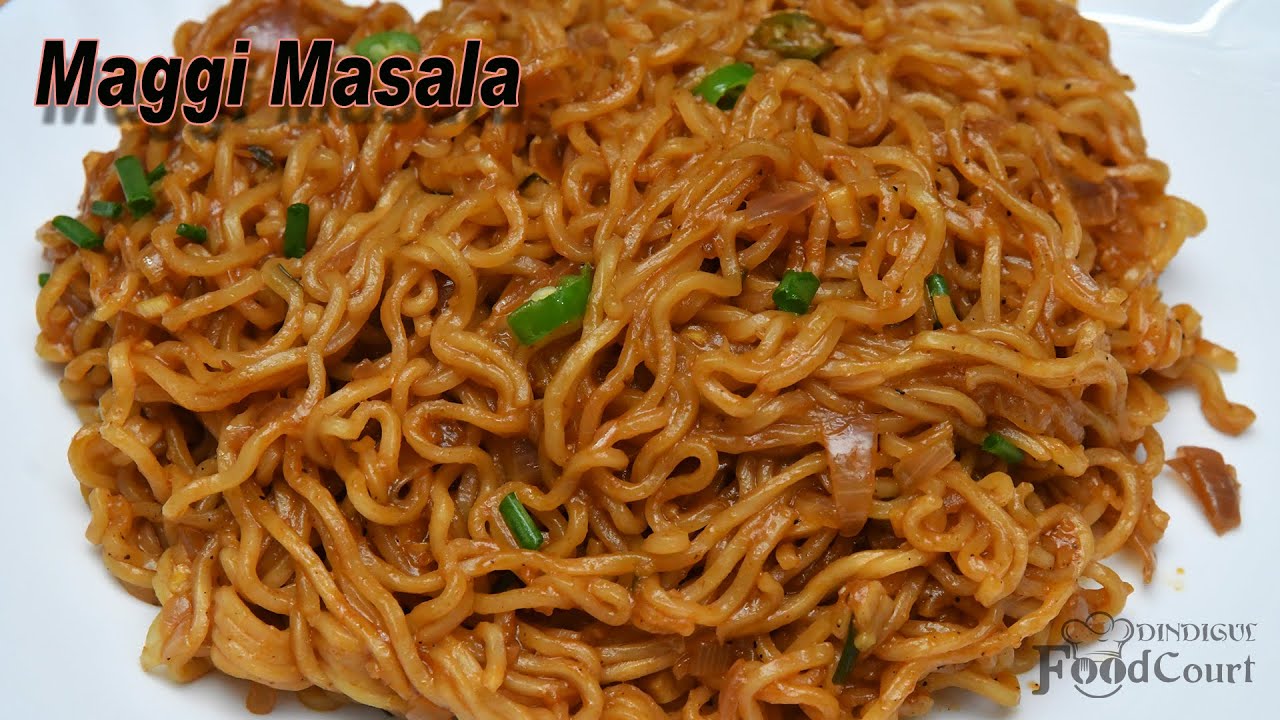 Street Style Maggi Masala Recipe/ Masala Maggi Recipe/ Spicy Maggi ...