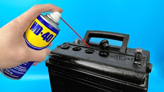 Old battery as new in 1 minute! an old repair method that surprised the experienced motorist!