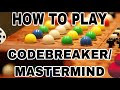 How to play  MASTERMIND/CODEBREAKER 2020 (5 HOLES) |Fun Game