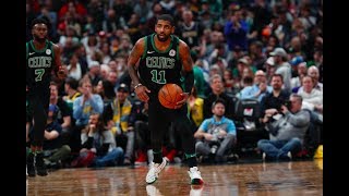 Kyrie Irving, Terry Rozier hold finishing competition after practice