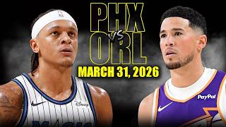 Phoenix Suns vs Orlando Magic Full Game Highlights – March 31, 2026 | NBA Season