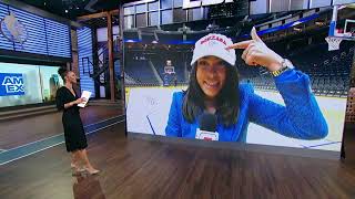 I told Kendra she can keep my watch if she gets me a Gonzaga hat! | NBA Today