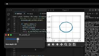 Python polygonal synth
