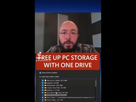 Free up PC Storage with OneDrive #shorts