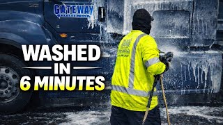 Fleet Washing Behind the Scenes - Washing 300+ Trucks with a Two-Step System