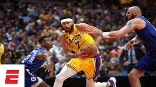 LeBron rests, Lakers fall to Clippers in preseason battle for LA | NBA Preseason Highlights