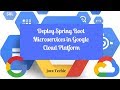 Deploy Microservice(Spring Boot Application ) in Google Cloud | Java Techie