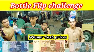 Bottle Flip Challenge | funny bottle flip Challenge | flip bottle challenge | eating  challenge