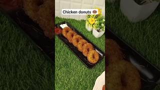 🍗 chicken donuts recipe 🍩 by cookingwithfarheen #trending #donuts #chicken #ytshorts #youtube #viral