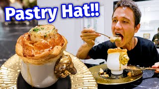Giant Scallop PASTRY HAT!! 🥖  27 Year Old Chef Cooks FRENCH FOOD in a Warehouse!!