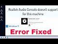 #realtek Fix Realtek HD Audio Manager Missing from Windows 11 || Simple Fix !!  #windows11