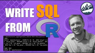 dbplyr: write SQL from R.