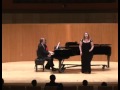 Julia Metzler, age 22, soprano, sings Mozart's 