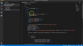 HTML: Commenting your code