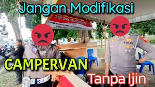 ROADTRIP FLORES 15, ADA ADA SAJA, KAMI TERCIDUK POLISI GARA GARA MODIFIKASI CAMPERVAN 4X4