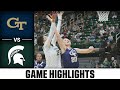 Georgia Tech vs. Michigan State | ACC Women's Basketball Highlights (2022-23)