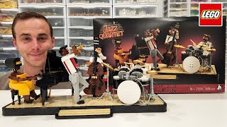 LEGO Ideas Jazz Quartet Build & Review