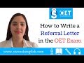 [OET Writing] How to Write a Referral Letter in the OET Exam