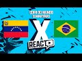 VENEZUELA x BRASIL - Eliminatórias da Copa do Mundo FSC React