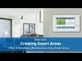 2GIG GC3: How to Enroll a Wireless Zone into a Smart Area