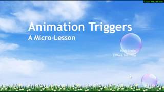 PowerPoint Trix: Animation Triggers
