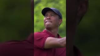 Tiger woods birdies the 15th hole to close within one shot at the 2018 pga championship