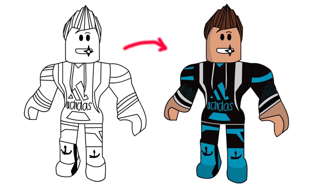 Roblox Avatar Drawing Easy
