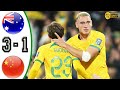 Australia vs China 3-1 Highlights & All Goals 2024 HD