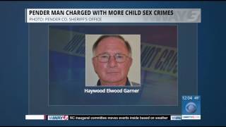 Pender man charged with more child sex crimes