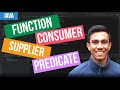 New to Java 8: Functional Interfaces (Function, Consumer, Predicate, Supplier) - Tutorial