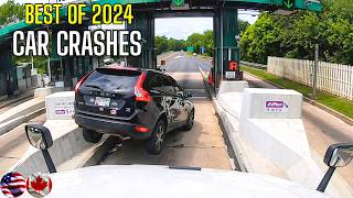 Best of Car Crashes Compilation - 2024 [MegaDrivingSchool Rewind]