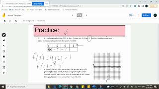 I can use Function Notation Practice Quiz