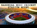 HOW TO MAKE NARENDRA MODI (MOTERA) CRICKET STADIUM  AT HOME | MAKING  PROCESS 2 | SB CREATICAL PRO