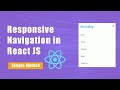 Responsive Navigation in React Js & Tailwind CSS | Navbar Menu in React JS | Alt Coding