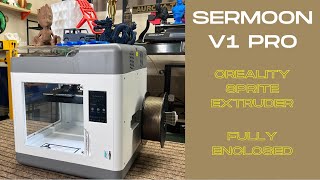 Creality Sermoon V1 Pro: Fully enclosed Mini 3D printer, Sprite extruder, 175x175x165mm Print volume
