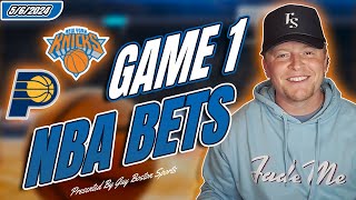 Pacers vs Knicks GAME 1 NBA Picks Today | FREE NBA Best Bets, Predictions, and Player Props