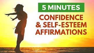 CONFIDENCE & Self-Esteem: 5 Minute Morning Affirmations | 21 Days