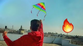 Flying big kites || kites vlog || monokite vs monofill gold