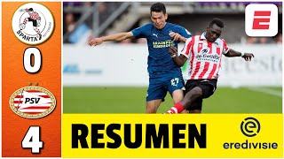 Con un Chucky Lozano INSPIRADO, PSV goleó 4-0 al Sparta Rotterdam y sigue PERFECTO | Eredivisie