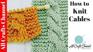 Learn how to Knit Cables