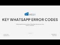 Facing WhatsApp Delivery Issues? This Webinar Explains Most Common Errors & How to Fix It with MSG91