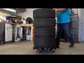 Using the Bavarian Autosport Tire Transport and Storage Caddy