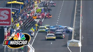 Brickyard 400 Cup Series Sees Chaos On Pit Road With Pile up At Indianapolis Motorsports On NBC