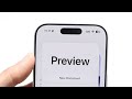 How To Use Preview App On iPhone!