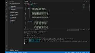 Quantized output using DCT