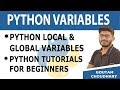 #25 Local & Global Variables in  Python - Python Tutorials for Beginners