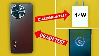 Vivo T3x Battery Drain Test 100% to 0% || Vivo T3x Charging Test 0% to 100%